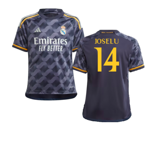 2023-2024 Real Madrid Away Shirt (Kids) (Joselu 14)