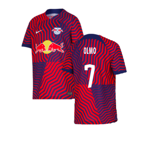 2023-2024 Red Bull Leipzig Away Shirt (Kids) (Olmo 7)