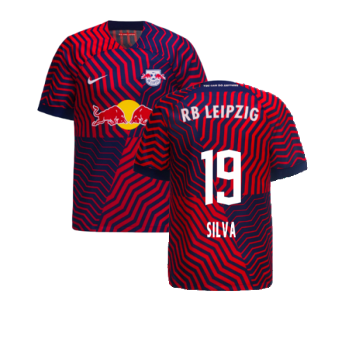 2023-2024 Red Bull Leipzig Away Shirt (Silva 19)