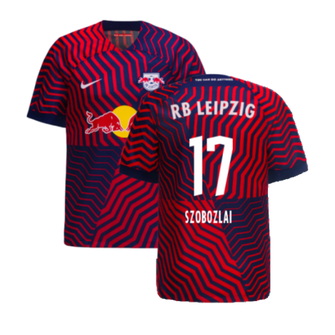 2023-2024 Red Bull Leipzig Away Shirt (Szobozlai 17)