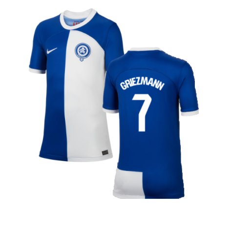 2023-2024 Atletico Madrid Away Shirt (Kids) (Griezmann 7)