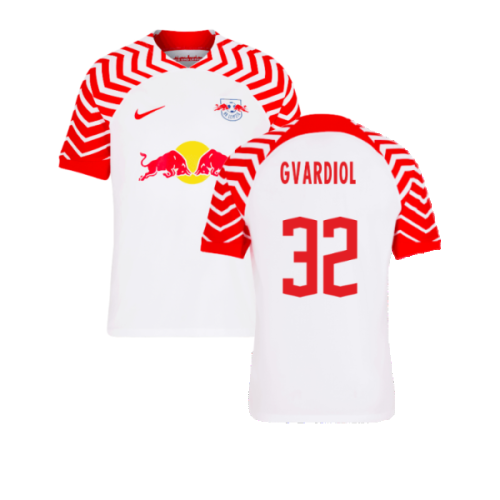 2023-2024 Red Bull Leipzig Home Shirt (Gvardiol 32)