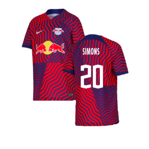 2023-2024 Red Bull Leipzig Away Shirt (Kids) (Simons 20)