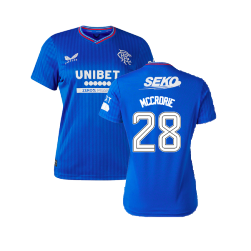 2023-2024 Rangers Home Shirt (Ladies) (McCrorie 28)