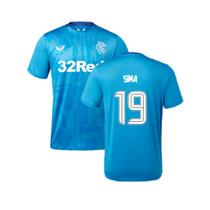 2023-2024 Rangers Players Training Tee (Deep Water) (Sima 19)