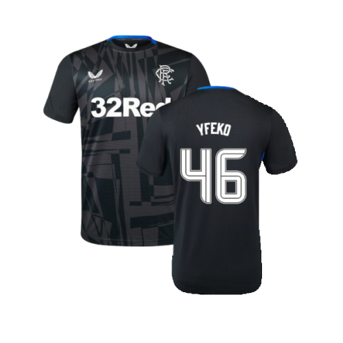 2023-2024 Rangers Coaches Training Tee (Ebony) (Yfeko 46)