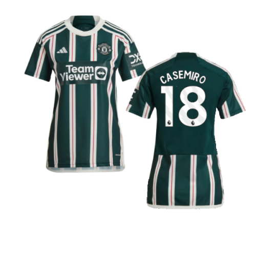 2023-2024 Man Utd Away Shirt (Ladies) (Casemiro 18)