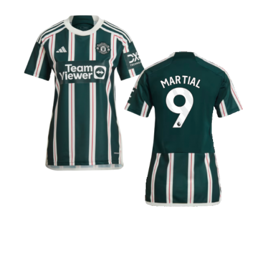 2023-2024 Man Utd Away Shirt (Ladies) (Martial 9)