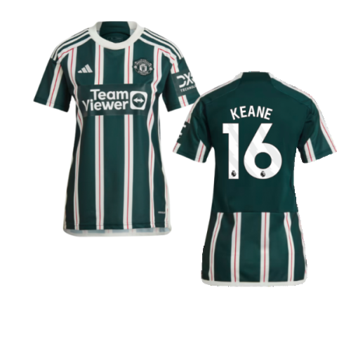 2023-2024 Man Utd Away Shirt (Ladies) (Keane 16)