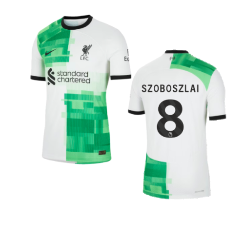 2023-2024 Liverpool Away Authentic Shirt (Szoboszlai 8)