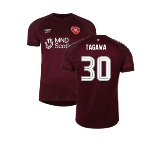 2023-2024 Hearts Home Shirt (Kids) (Tagawa 30)