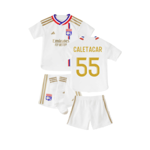 2023-2024 Olympique Lyon Home Mini Kit (Caleta Car 55)