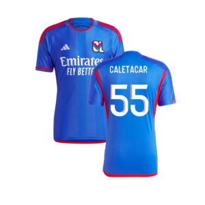 2023-2024 Olympique Lyon Away Shirt (Caleta Car 55)