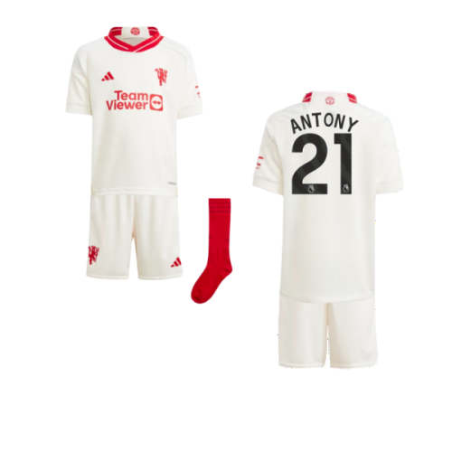 2023-2024 Man Utd Third Mini Kit (Antony 21)