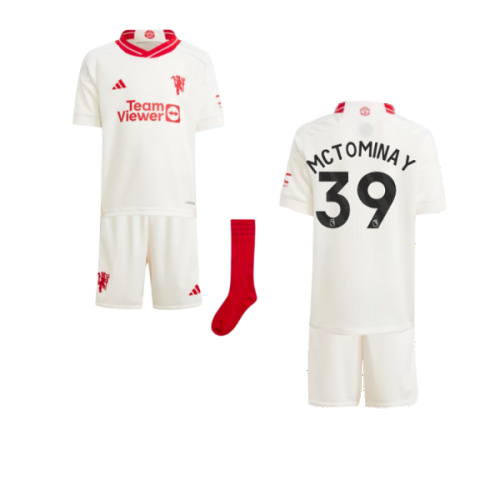 2023-2024 Man Utd Third Mini Kit (McTominay 39)