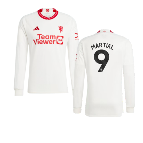 2023-2024 Man Utd Long Sleeve Third Shirt (Martial 9)