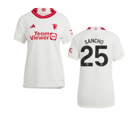 2023-2024 Man Utd Third Shirt (Ladies) (Sancho 25)