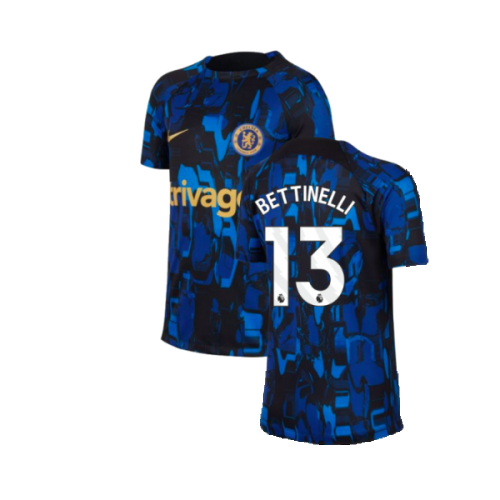 2023-2024 Chelsea Academy Pro Tee (Blue) - Kids (Bettinelli 13)