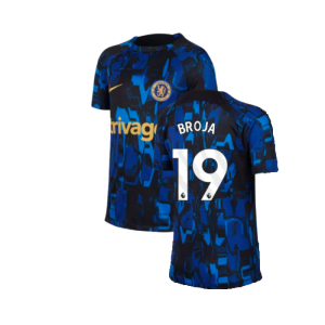 2023-2024 Chelsea Academy Pro Tee (Blue) - Kids (Broja 19)