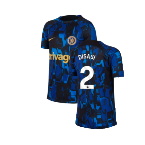 2023-2024 Chelsea Academy Pro Tee (Blue) - Kids (Disasi 2)