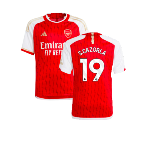 2023-2024 Arsenal Home Shirt (Kids) (S.Cazorla 19)