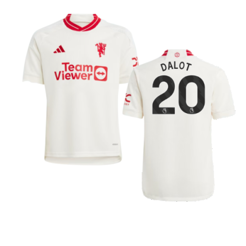 2023-2024 Man Utd Third Shirt (Kids) (Dalot 20)