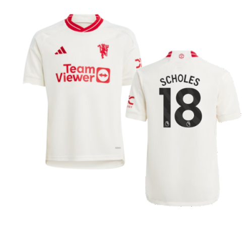 2023-2024 Man Utd Third Shirt (Kids) (Scholes 18)