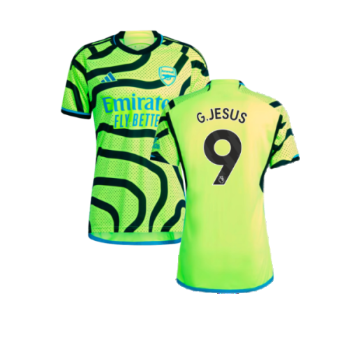 2023-2024 Arsenal Away Shirt (G.Jesus 9)