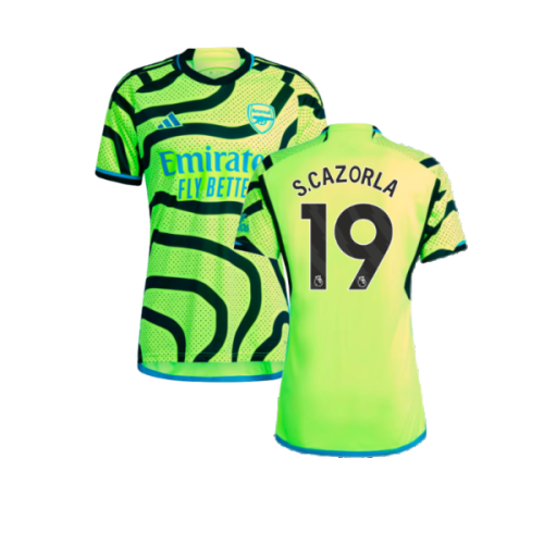 2023-2024 Arsenal Away Shirt (S.Cazorla 19)