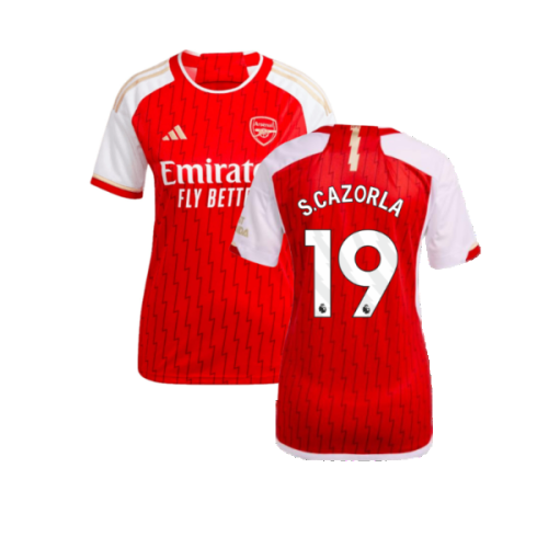 2023-2024 Arsenal Home Shirt (Ladies) (S.Cazorla 19)