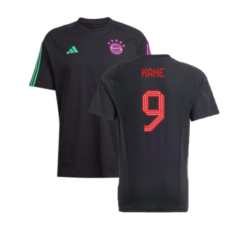 2023-2024 Bayern Munich Core Tee (Black) (Kane 9)