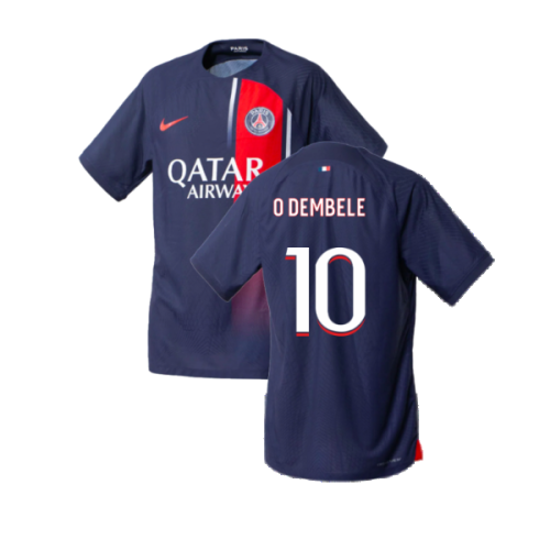 2023-2024 PSG Home Match Authentic Shirt (O Dembele 10)