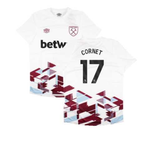 2023-2024 West Ham Warm Up Jersey (White) (CORNET 17)