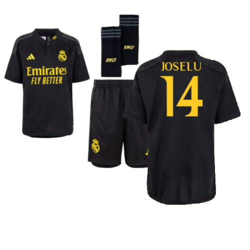 2023-2024 Real Madrid Third Youth Kit (Joselu 14)