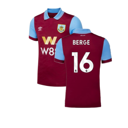 2023-2024 Burnley Home Shirt (Ladies) (Berge 16)