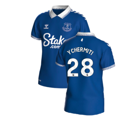 2023-2024 Everton Home Shirt (Y Chermiti 28)