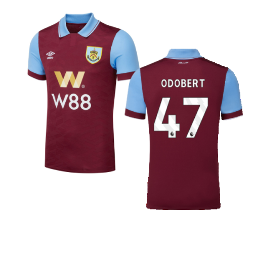 2023-2024 Burnley Home Shirt (Odobert 47)