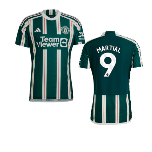 2023-2024 Man Utd Authentic Away Shirt (Martial 9)