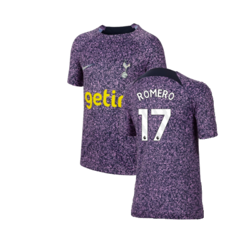 2023-2024 Tottenham Hotspur Academy Pro Pre-Match Top (Kids) (Romero 17)