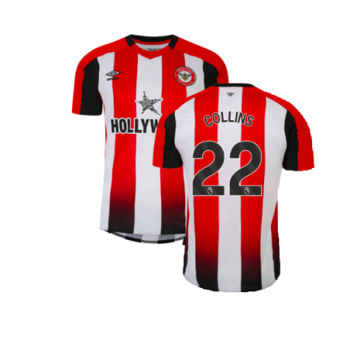 2023-2024 Brentford Home Shirt (Collins 22)