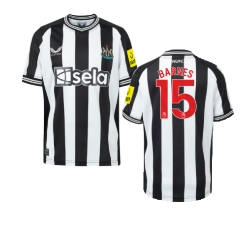 2023-2024 Newcastle Home Shirt (Kids) (Barnes 15)