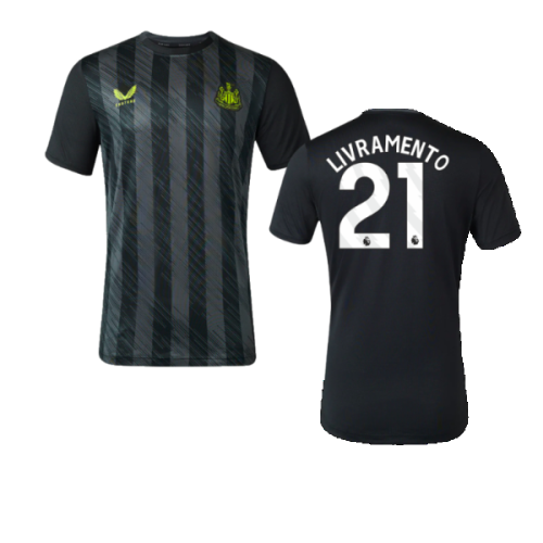 2023-2024 Newcastle Coaches Training Tee (Black) (Livramento 21)