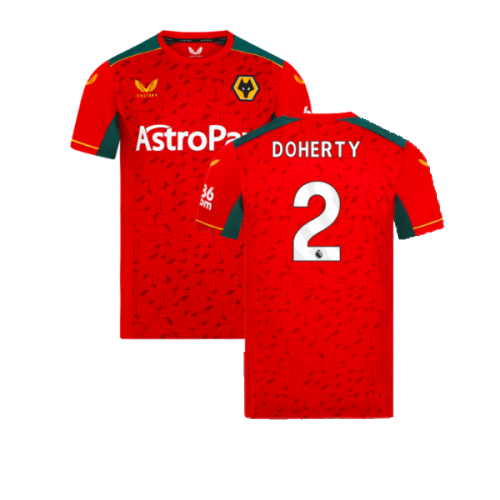 2023-2024 Wolves Away Shirt (Doherty 2)