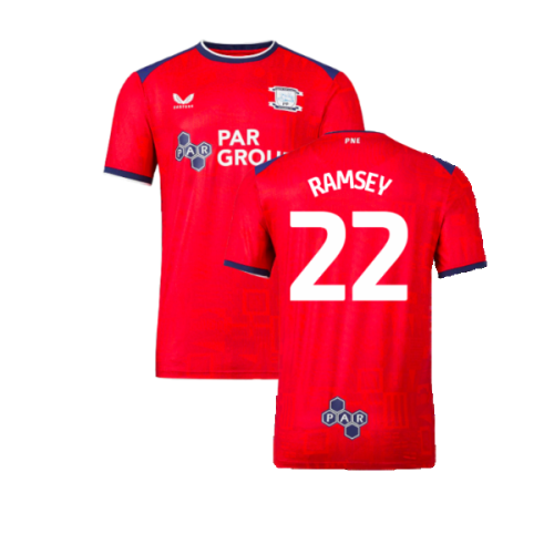 2023-2024 Preston North End Away Shirt (Ramsey 22)