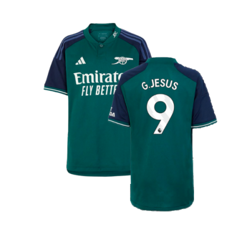 2023-2024 Arsenal Third Shirt (Kids) (G.Jesus 9)