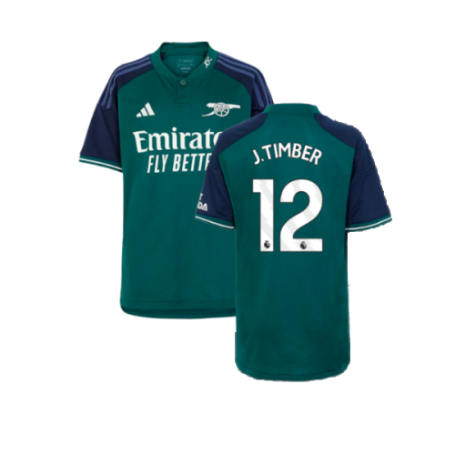 2023-2024 Arsenal Third Shirt (Kids) (J.Timber 12)