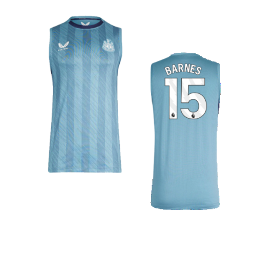 2023-2024 Newcastle Players Training Vest (Bluestone) (Barnes 15)