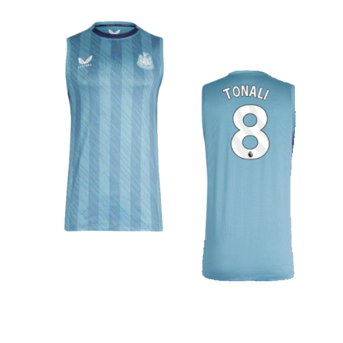 2023-2024 Newcastle Players Training Vest (Bluestone) (Tonali 8)