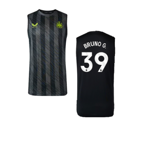 2023-2024 Newcastle Coaches Training Vest (Black) (Bruno G. 39)