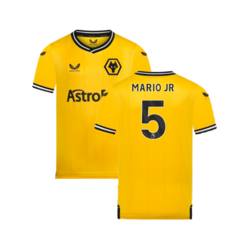 2023-2024 Wolves Home Shirt (Kids) (Mario JR 5)